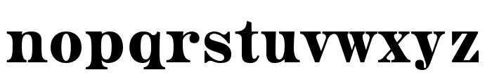 HWT Aetna Extra Condensed Font LOWERCASE