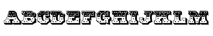 HWT American Solid Font LOWERCASE