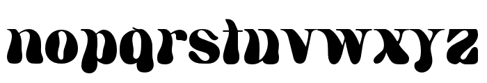 HWT Arabesque Regular Font LOWERCASE