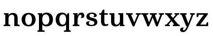 Haboro Serif Cond Bold Font LOWERCASE
