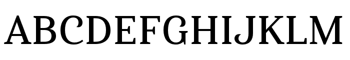 Haboro Serif Cond Demi Font UPPERCASE
