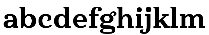Haboro Serif Cond ExBold Font LOWERCASE