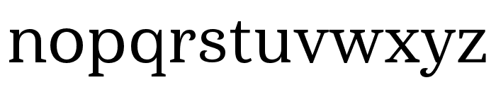 Haboro Serif Cond Medium Font LOWERCASE