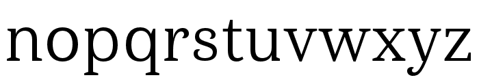 Haboro Serif Cond Regular Font LOWERCASE