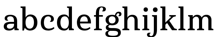 Haboro Serif Ext Demi Font LOWERCASE