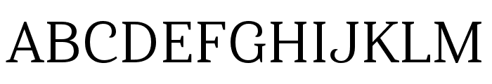 Haboro Serif Ext Regular Font UPPERCASE