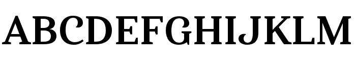 Haboro Serif Norm Bold Font UPPERCASE