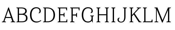 Haboro Serif Norm Book Font UPPERCASE