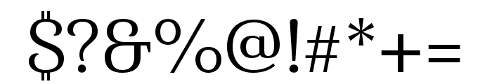 Haboro Serif Norm Regular Font OTHER CHARS