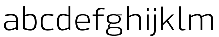 Hackman Regular Font LOWERCASE
