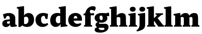 Hahmlet Black Font LOWERCASE