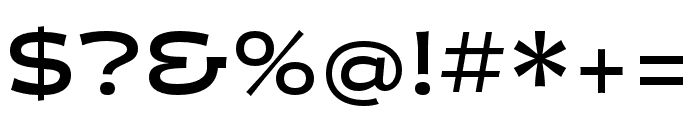Halogen Flare Bold Font OTHER CHARS