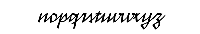 Haltrix Regular Font LOWERCASE