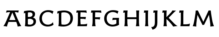 Harri Regular Font LOWERCASE