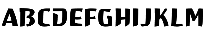 Hayate Regular Font LOWERCASE