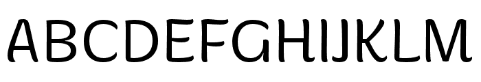 Hegante Display Regular Font UPPERCASE