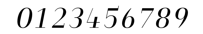 Heimat Didone 12 Regular Italic Font OTHER CHARS