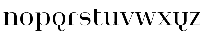 Heimat Didone 20 Regular Font LOWERCASE