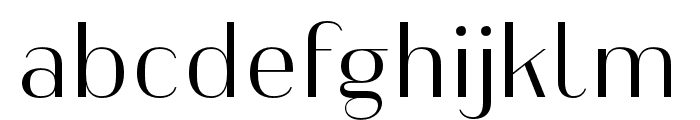 Heimat Display 16 Light Font LOWERCASE