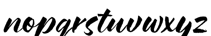 Hello Bloomie Script Regular Font LOWERCASE