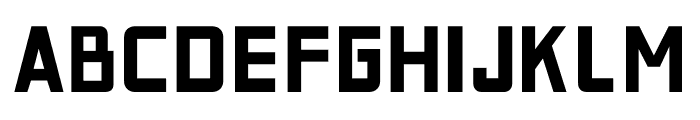 HelloFont FangHuaTi Regular Font UPPERCASE