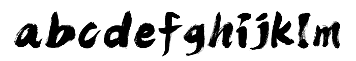 HelloFont ID CangQiongTi Regular Font LOWERCASE