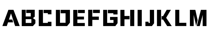 HelloFont ID ChaoFanZhanJia Regular Font UPPERCASE