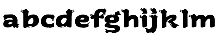 HelloFont ID FengGu Regular Font LOWERCASE