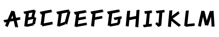 HelloFont ID LieFeng Regular Font UPPERCASE