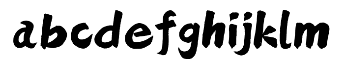 HelloFont ID LongFeiZhengKai Regular Font LOWERCASE