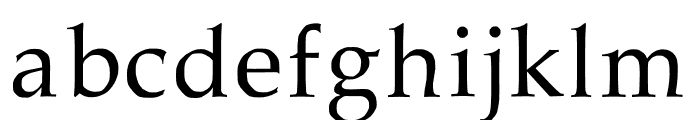 HelloFont ID MingKeBenWanSong Regular Font LOWERCASE