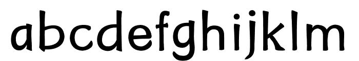 HelloFont ID XianXiaTi Regular Font LOWERCASE