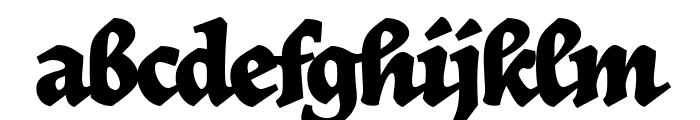 Herb Regular Font LOWERCASE