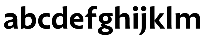 Highgate Bold Font LOWERCASE