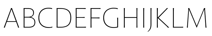 Highgate Hairline Italic Font UPPERCASE