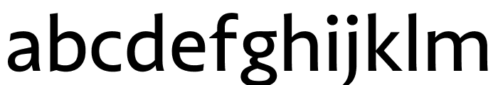 Highgate Medium Font LOWERCASE