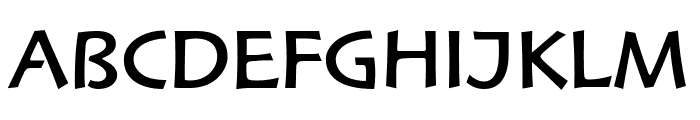 Hoffmann Roman Font UPPERCASE