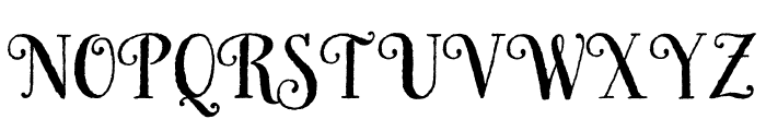 HoneyBee Regular Font UPPERCASE