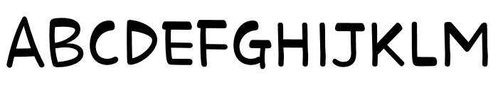 Hoonnuguri Regular Font UPPERCASE