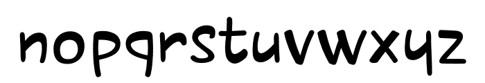 Hoonnuguri Regular Font LOWERCASE