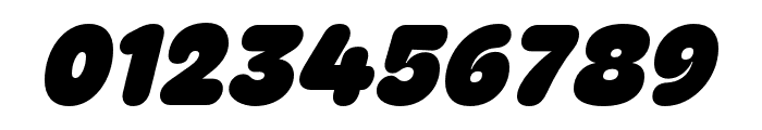 Hoss Round Narrow Ultra Italic Font OTHER CHARS