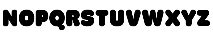 Hoss Round Narrow Ultra Font UPPERCASE
