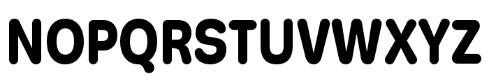 Hoss Round XNarrow Bold Font UPPERCASE
