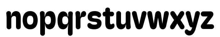 Hoss Round XNarrow Bold Font LOWERCASE