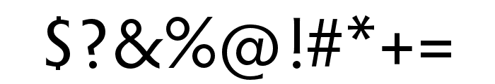Hypatia Sans Pro Regular Font OTHER CHARS