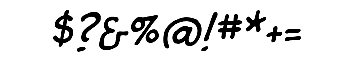 ImaginaryFriend BB Italic Font OTHER CHARS