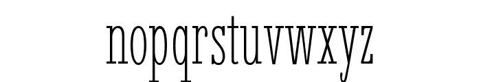 Imbue Variable Thin Font LOWERCASE