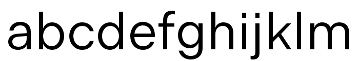 Indivisible Regular Font LOWERCASE