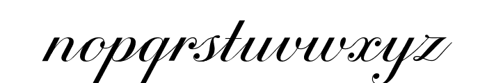 Inglesa Script Variable Regular Font LOWERCASE