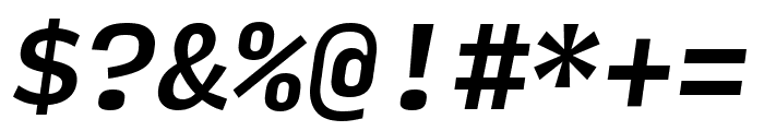 Input Mono Medium Italic Font OTHER CHARS